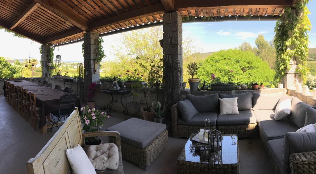 Hotel Domaine De La Manse Villeneuve-de-Berg Zewnętrze zdjęcie